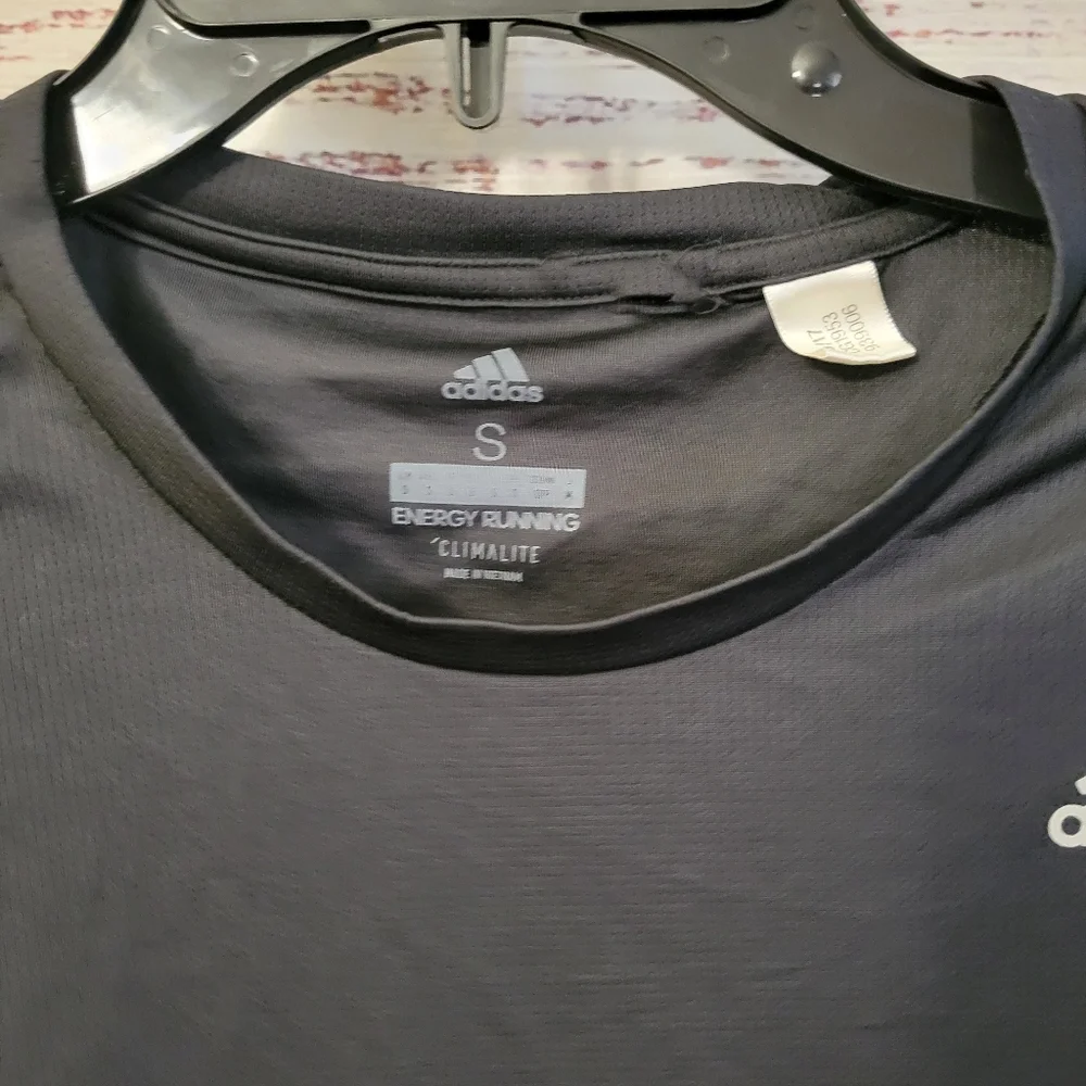 Adidas Black Running Shirt S